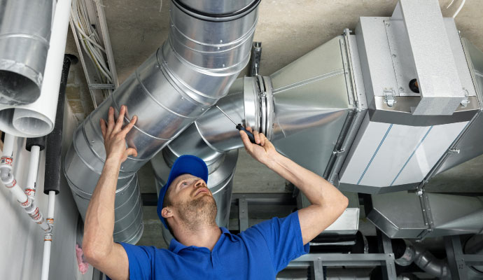 Professional duct replacement service