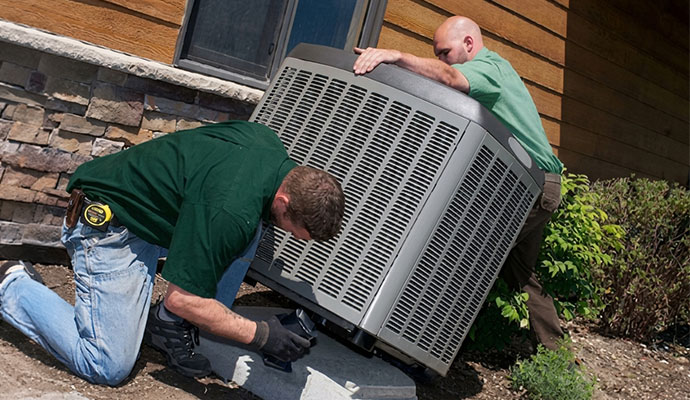 Heating system installation service by Heritage Heating and Air