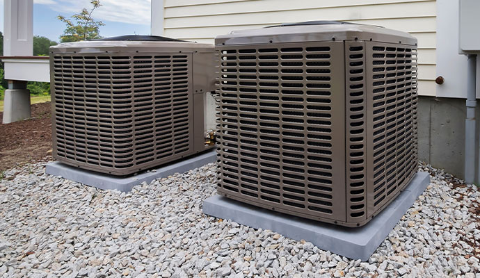 Outdoor heating unit