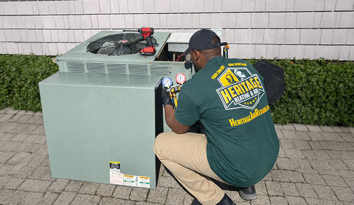 Professional AC maintenance service