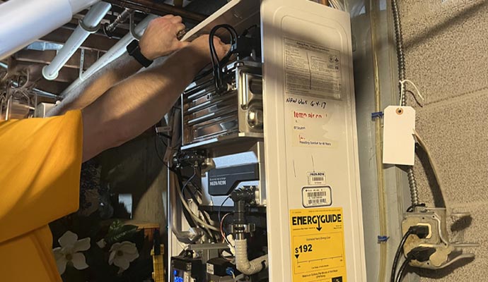 Professional heater repairing service